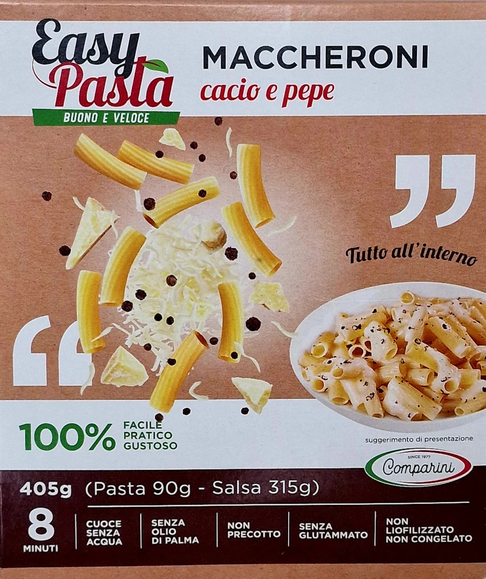 Easy Pasta – balenie Cacio e pepe